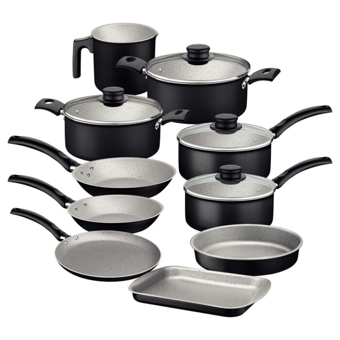 Bateria de Cocina 10 Pz. Negro Turim TRAMONTINA - Imagen 2